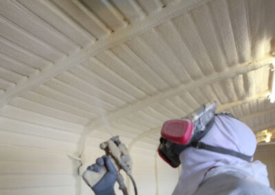 Spray Foam Insulation in Metal Buildings in Cumberland